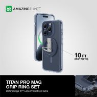 AMAZING THING Titan Pro Mag Grip Ring SET iPhone 15 Pro Max