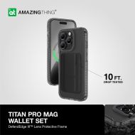 AMAZING THING Titan Pro Mag Wallet Set iPhone 15 Pro