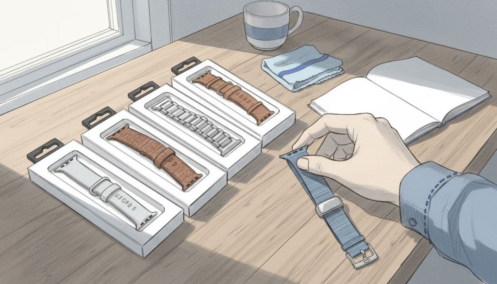 Apple Watch v&yacute;měna p&aacute;sku