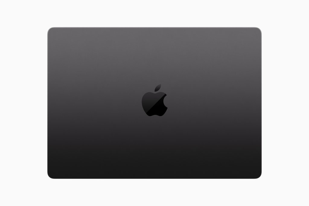 MacBook Pro s M3 Pro nebo M3 Max je k dispozici v úžasné nové barvě, vesmírně černé. MacBook Pro s M3 Pro nebo M3 Max je k dispozici v úžasné nové barvě, vesmírně černé.