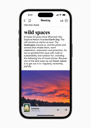 Společnost Apple před Dnem Země oznámila významný pokrok