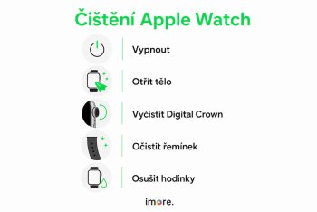 Jak čistit Apple Watch správně a bezpečně (2026)