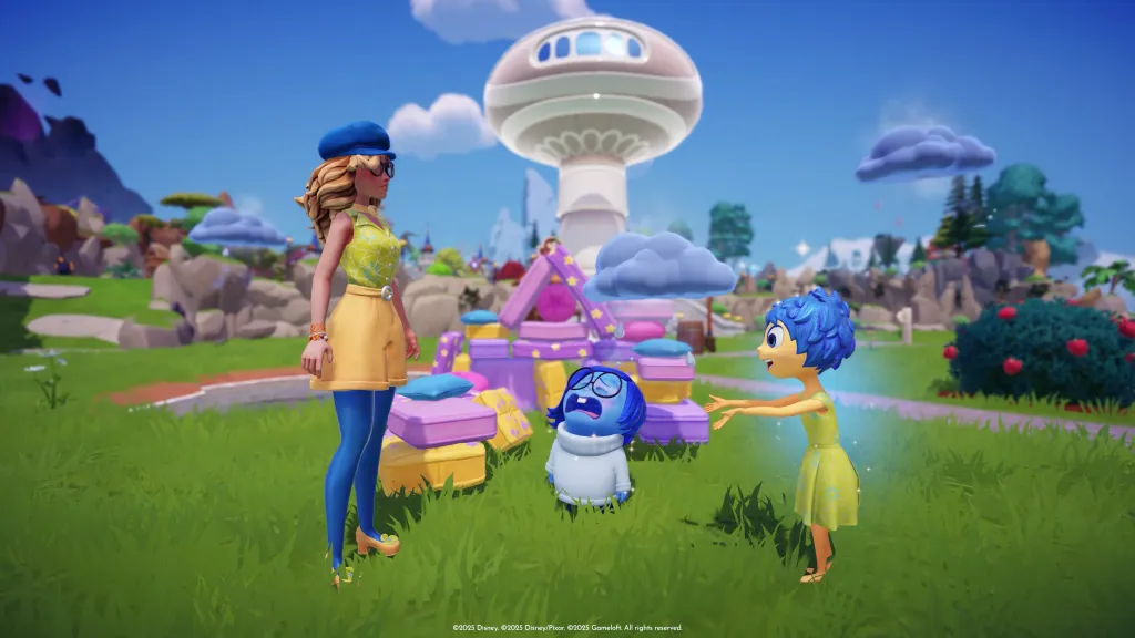 Disney Dreamlight Valley Arcade Edition &ndash; nov&yacute; svět inspirovan&yacute; filmem V hlavě (sn&iacute;mek ze hry)