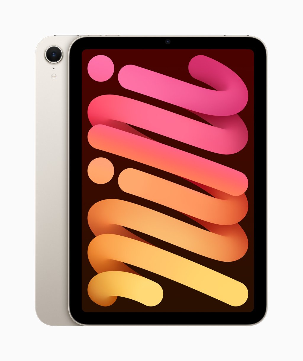 Nov&yacute; iPad mini v n&aacute;dhern&yacute;ch barv&aacute;ch &ndash; modr&aacute;, fialov&aacute;, starlight a vesm&iacute;rně &scaron;ed&aacute;.