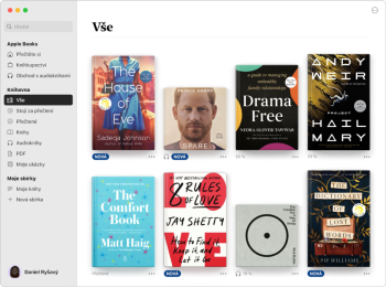 Při vytváření osobní knihovny můžete vybírat z tisíců knih a audioknih – klasická díla, bestsellery a mnoho dalších.