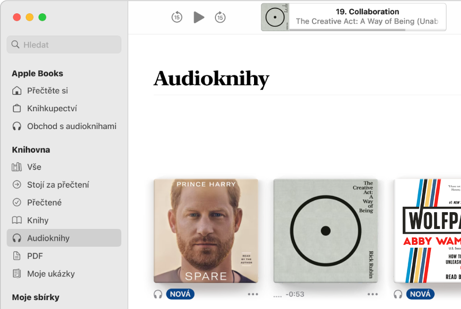 Audioknihy v Apple Books (Knihy)