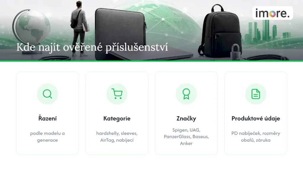 Kde v ČR najdete prověřen&eacute; př&iacute;slu&scaron;enstv&iacute; pro MacBook &mdash; overview diagram