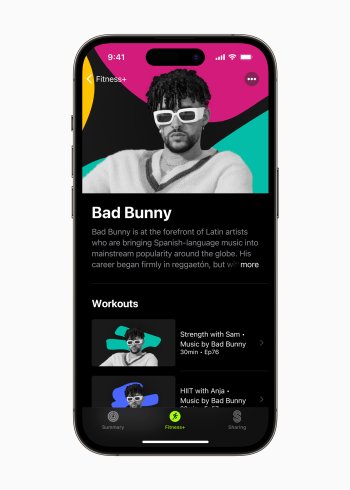 Apple Fitness+ představuje novou nabídku pro nový rok