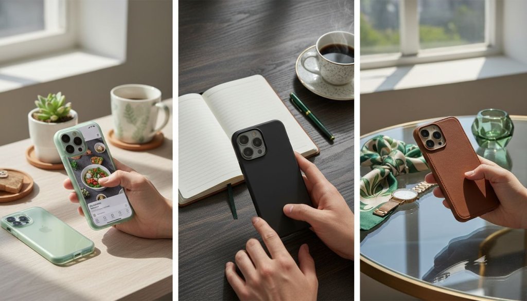 Typy iPhone krytů a jejich vlastnosti Typy krytů pro iPhone – silikon, plast, kůže, nárazuvzdorné