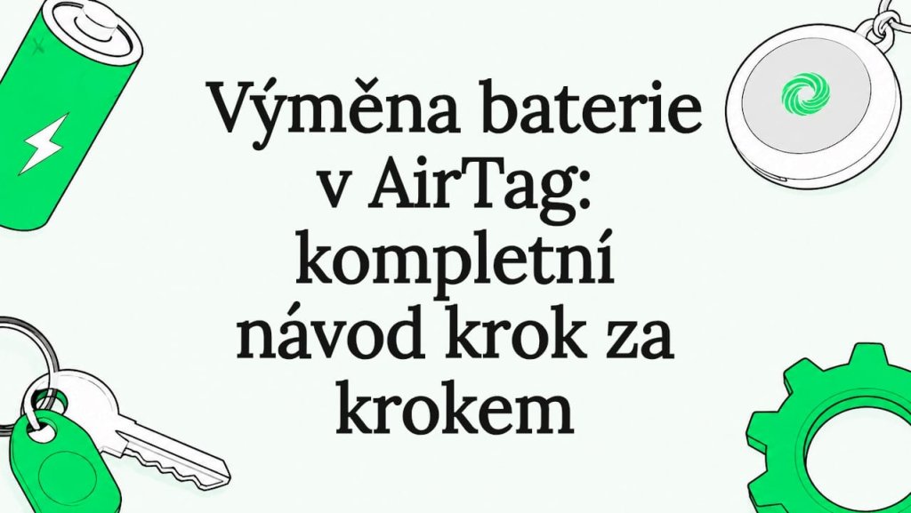 Ilustrační obrázek k článku o tom, jak vyměnit baterii v AirTagu Ilustrační obrázek k článku o tom, jak vyměnit baterii v AirTagu