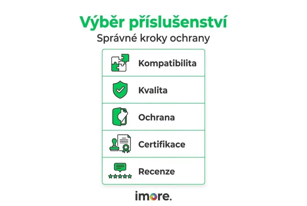 Přehledný návod, jak si vybrat správné příslušenství k Apple produktům Přehledný návod, jak si vybrat správné příslušenství k Apple produktům