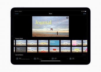 Nová verze iMovie s funkcemi Storyboards a Magic Movie