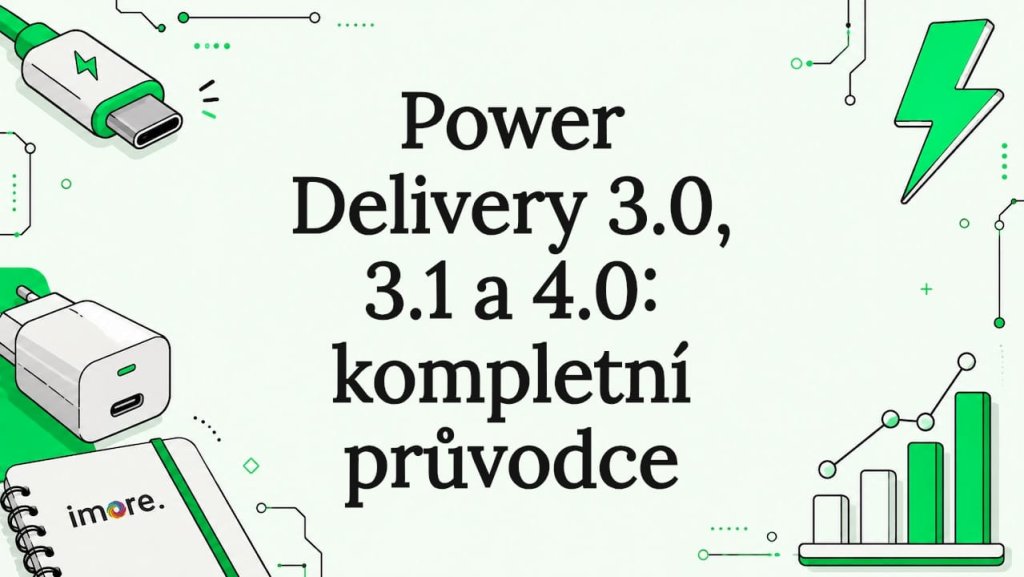 Moderní vektorová ilustrace jako vizuální prvek úvodního nadpisu článku o Power Delivery Moderní vektorová ilustrace jako vizuální prvek úvodního nadpisu článku o Power Delivery
