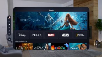 Uživatelé Apple Vision Pro budou také moci stahovat a streamovat televizní pořady, filmy, sport a další obsah prostřednictvím aplikací od předních streamovacích služeb, včetně Disney+.