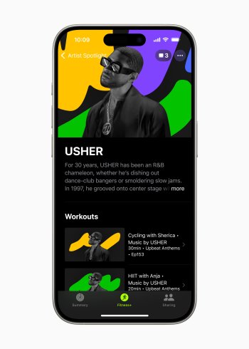 USHER strávil tři desetiletí v záři reflektorů a tato cvičení motivují uživatele, aby se před velkým zápasem zapotili s některými z jeho nejžhavějších hitů.