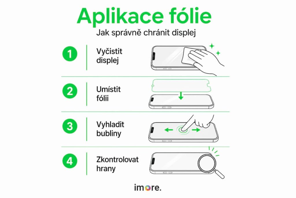 Názorný postup krok za krokem: Jak správně nalepit ochranné sklo na displej Názorný postup krok za krokem: Jak správně nalepit ochranné sklo na displej