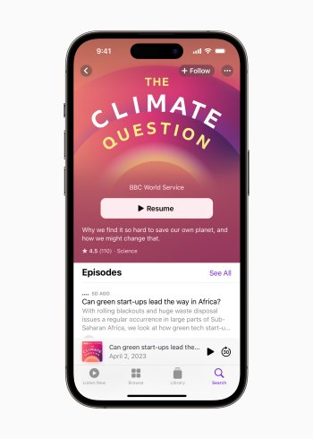 Společnost Apple před Dnem Země oznámila významný pokrok