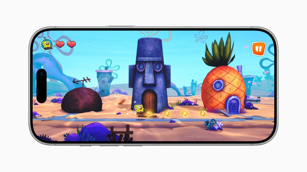 SpongeBob Patty Pursuit 2 — nové lokace a výzvy Nové úrovně ve hře SpongeBob Patty Pursuit 2