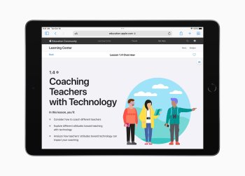 Apple Learning Coach je k dispozici dalším učitelům v USA
