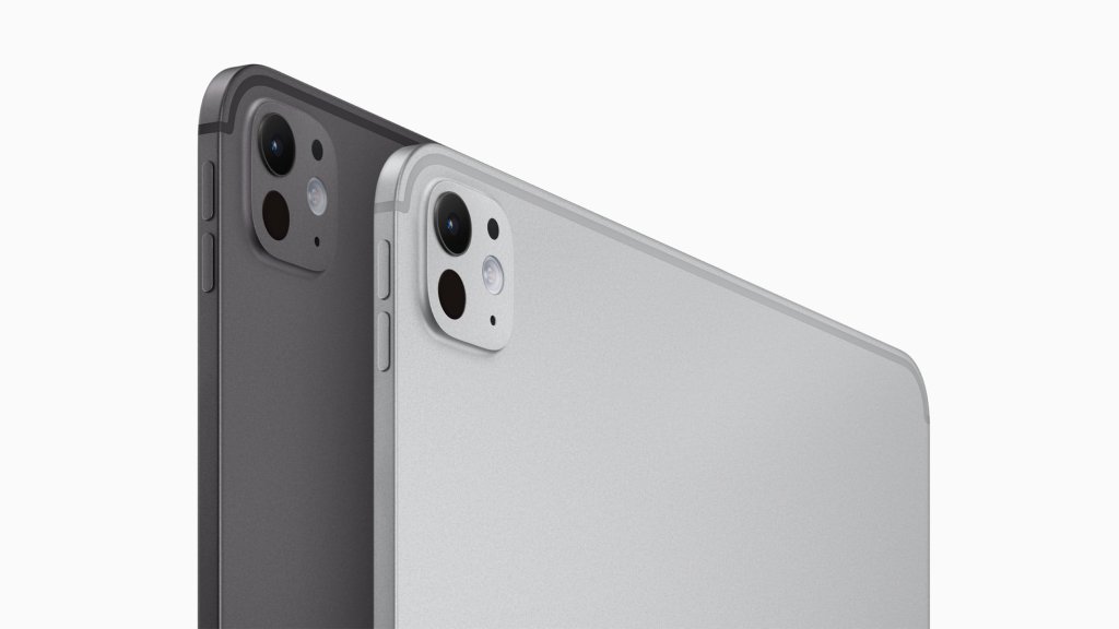 Detail fotoapar&aacute;tu iPad Pro 2024 &ndash; Detailn&iacute; z&aacute;běr na pokročilou kameru iPad Pro 2024, kter&aacute; přin&aacute;&scaron;&iacute; revolučn&iacute; funkce uměl&eacute; inteligence a vylep&scaron;enou kvalitu obrazu pro profesion&aacute;ln&iacute; využit&iacute;.