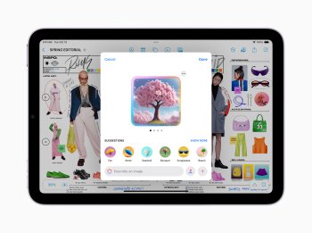 Image Playground umožňuje uživatelům vytvářet kreativní obrázky během sekund v aplikacích jako Freeform.
