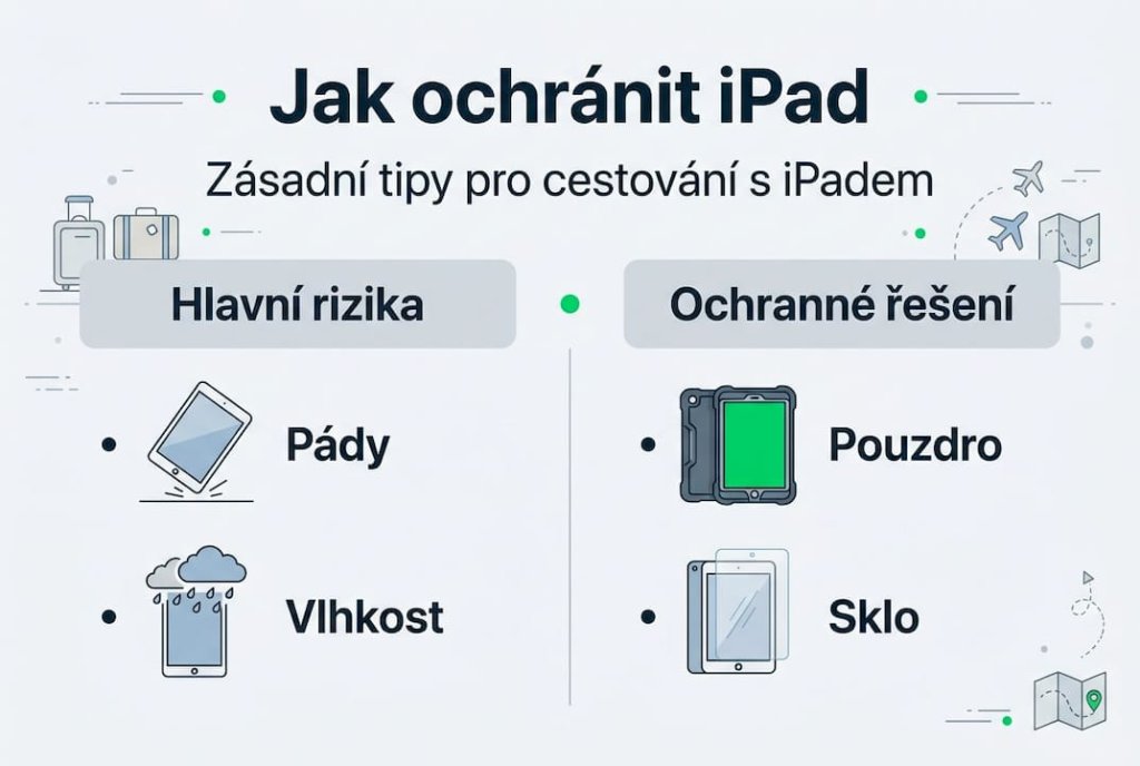 Infografika: Jak chránit iPad – nejčastější hrozby a tipy, jak se jim bránit Infografika: Jak chránit iPad – nejčastější hrozby a tipy, jak se jim bránit