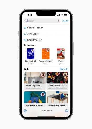 Apple představuje nové prostředí zamykací obrazovky a způsoby sdílení a komunikace v iOS 16