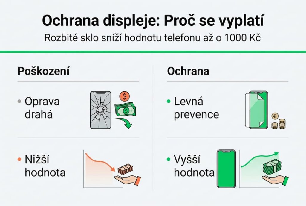 Infografika: proč se vyplatí chránit displej vašeho telefonu Infografika: proč se vyplatí chránit displej vašeho telefonu