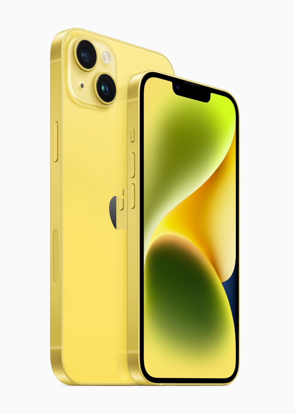 Řadu iPhone 14 a iPhone 14 Plus doplňuje krásná žlutá barva.