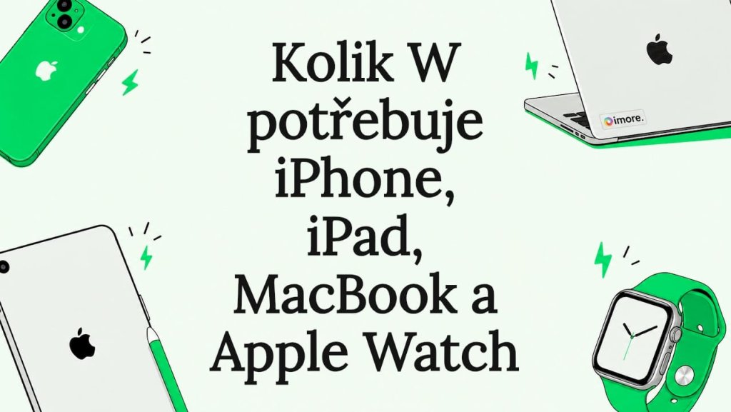 Ilustrační obrázek k článku o nabíjení zařízení Apple Ilustrační obrázek k článku o nabíjení zařízení Apple