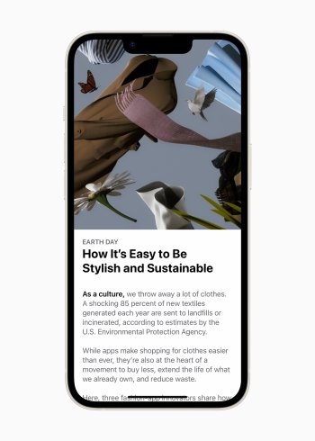 Společnost Apple před Dnem Země oznámila významný pokrok