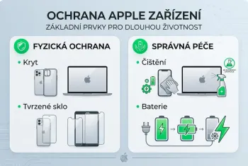 Péče o zařízení Apple: Jak je chránit a udržet v kondici