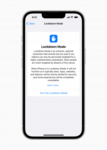 Apple rozšiřuje závazek chránit uživatele před spywarem