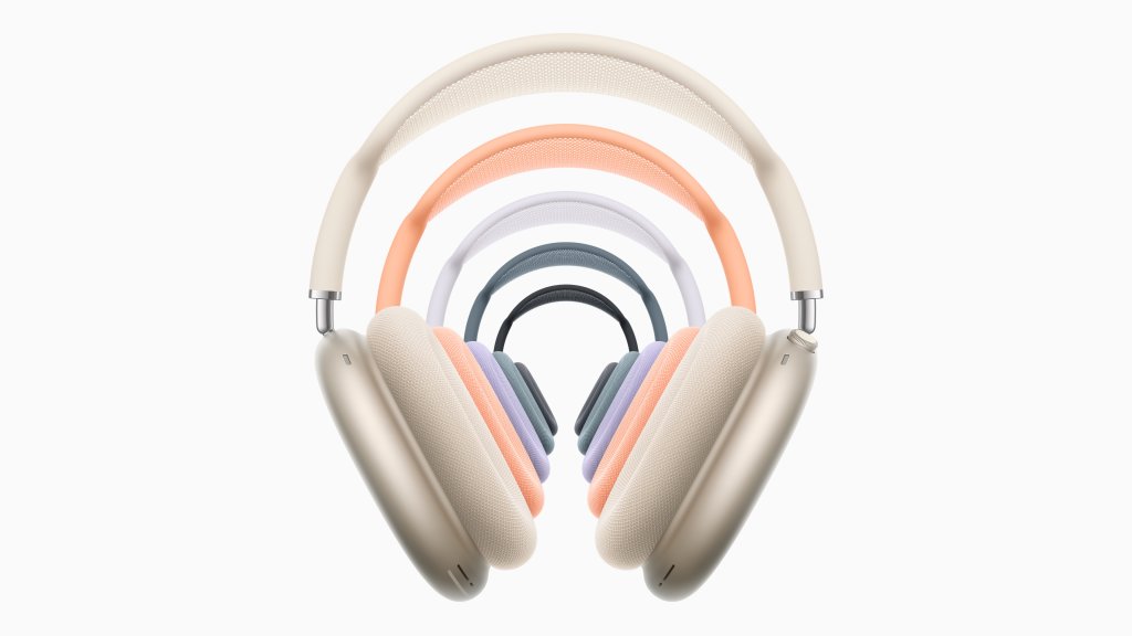 AirPods Max – pět barevných variant s podporou bezztrátového zvuku Apple AirPods Max v různých barevných variantách - nová generace sluchátek s podporou bezztrátového zvuku