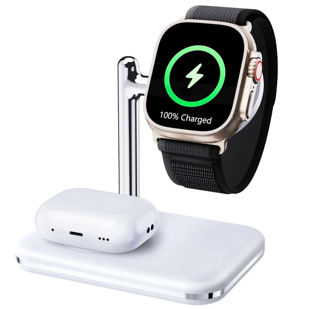 2-v-1 bezdr&aacute;tov&aacute; nab&iacute;ječka pro Apple Watch a AirPods. Stoj&aacute;nek s rychlonab&iacute;jen&iacute;m, vhodn&yacute; pro nab&iacute;jen&iacute; v&iacute;ce Apple zař&iacute;zen&iacute; současně. Perfektn&iacute; ře&scaron;en&iacute; pro pohodln&eacute; a efektivn&iacute; nab&iacute;jen&iacute; dostupn&eacute; na iMore.cz.