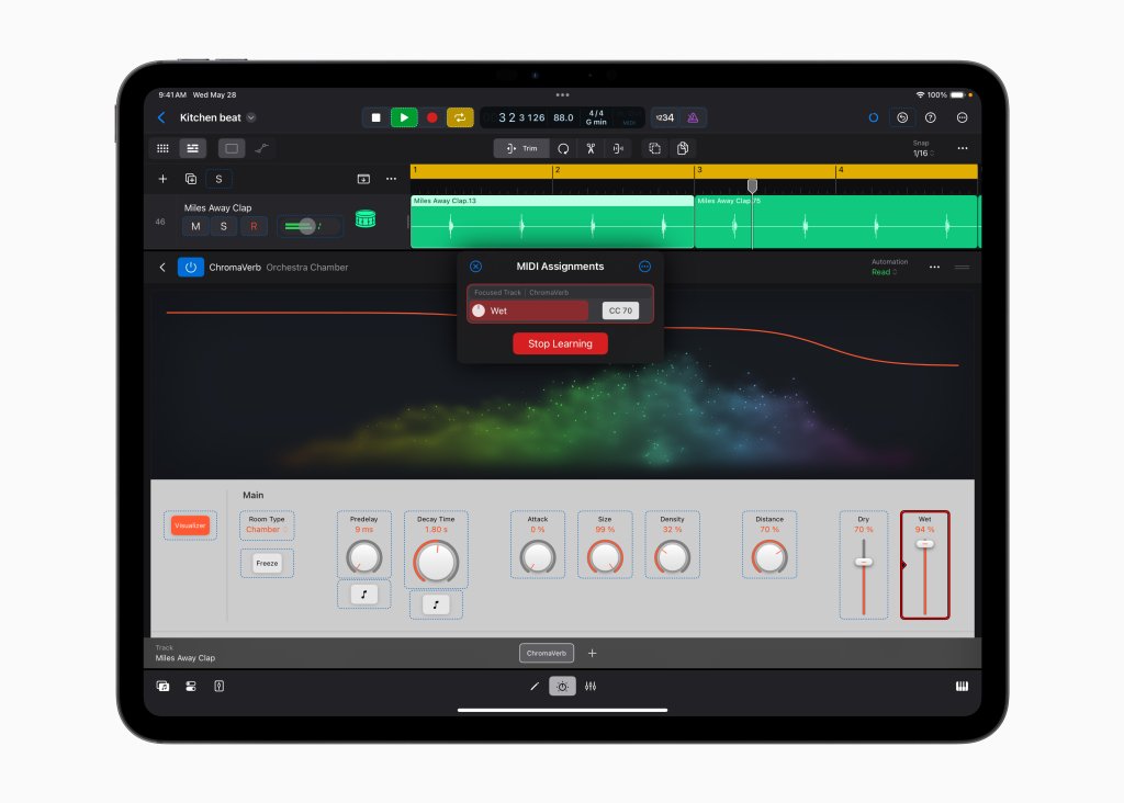 Learn MIDI Logic Pro iPad