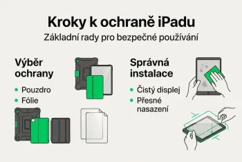 Jak ochránit iPad krok za krokem: Průvodce 2026