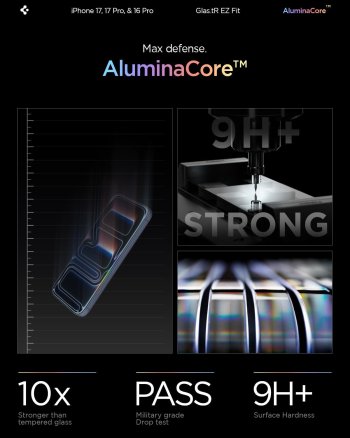 Spigen AluminaCore™ – revoluce v ochraně displeje