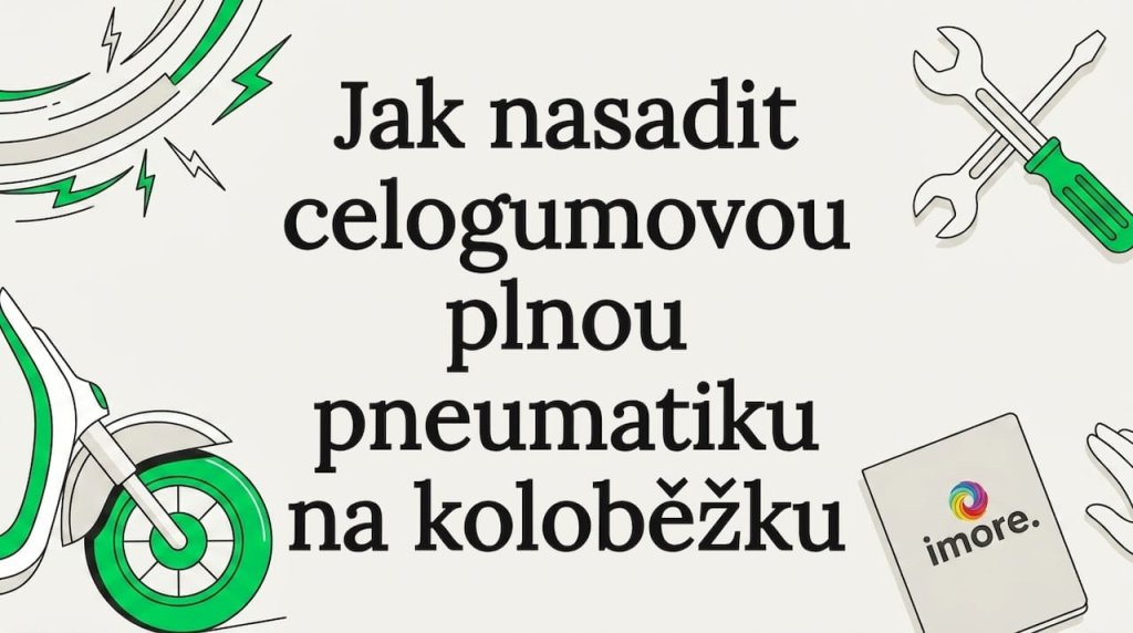 Ilustrační obrázek k článku zaměřenému na pneumatiku koloběžky Ilustrační obrázek k článku zaměřenému na pneumatiku koloběžky