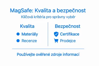 Jak vybrat MagSafe příslušenství pro váš iPhone krok za krokem