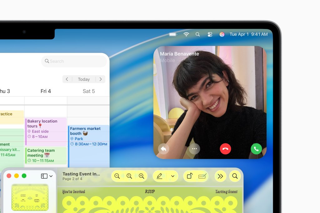 Telefonování na Macu díky propojení s iPhonem Aplikace Telefon v macOS Tahoe