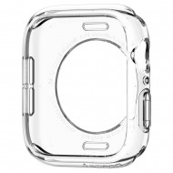 Pouzdro Spigen Liquid Crystal na Apple Watch Series 4/5/6/SE (40mm) čiré