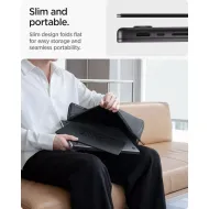 Spigen SlimFold LD201-S6 skládací stojánek na notebook do 14" Space Grey