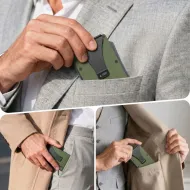 Tech-Protect Thorn RFID pouzdro na karty s klipem na bankovky