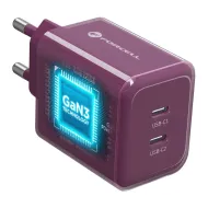 Forcell F-Energy GaN III Crystal Color 60W nabíječka 2× USB-C s kabelem