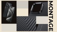 Benks Montage ArmorAir MagSafe Kevlar 600D+1500D iPhone 15 Pro Max černý