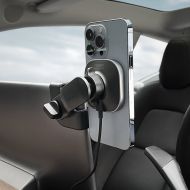 Spigen OneTap Pro ITT90W MagSafe Držák mobilu s nabíječkou pro Tesla Model 3 / Y / X / S