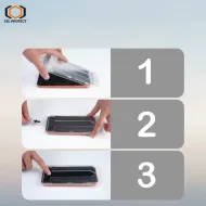 Tel Protect Dust-Free Easy Fit Full Glue 6D iPhone 16 Pro Max, černé