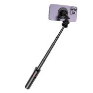 Tech-Protect L06S Bezdrátová MagSafe selfie tyč s tripodem - černá