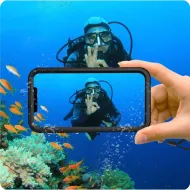 Vodotěsné pouzdro Tech-Protect SHELLBOX IP68 iPhone 15 černé